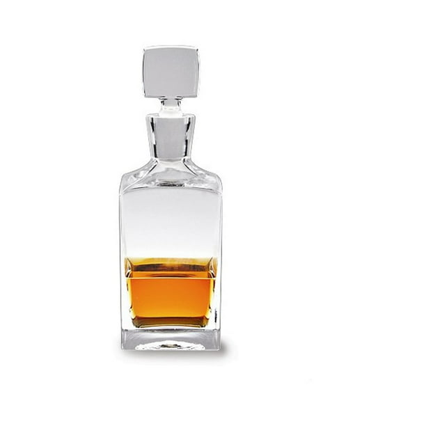 'Enzo' Whisky/Scotch Decanter 32 Oz Premium Quality Crystal Glass D 